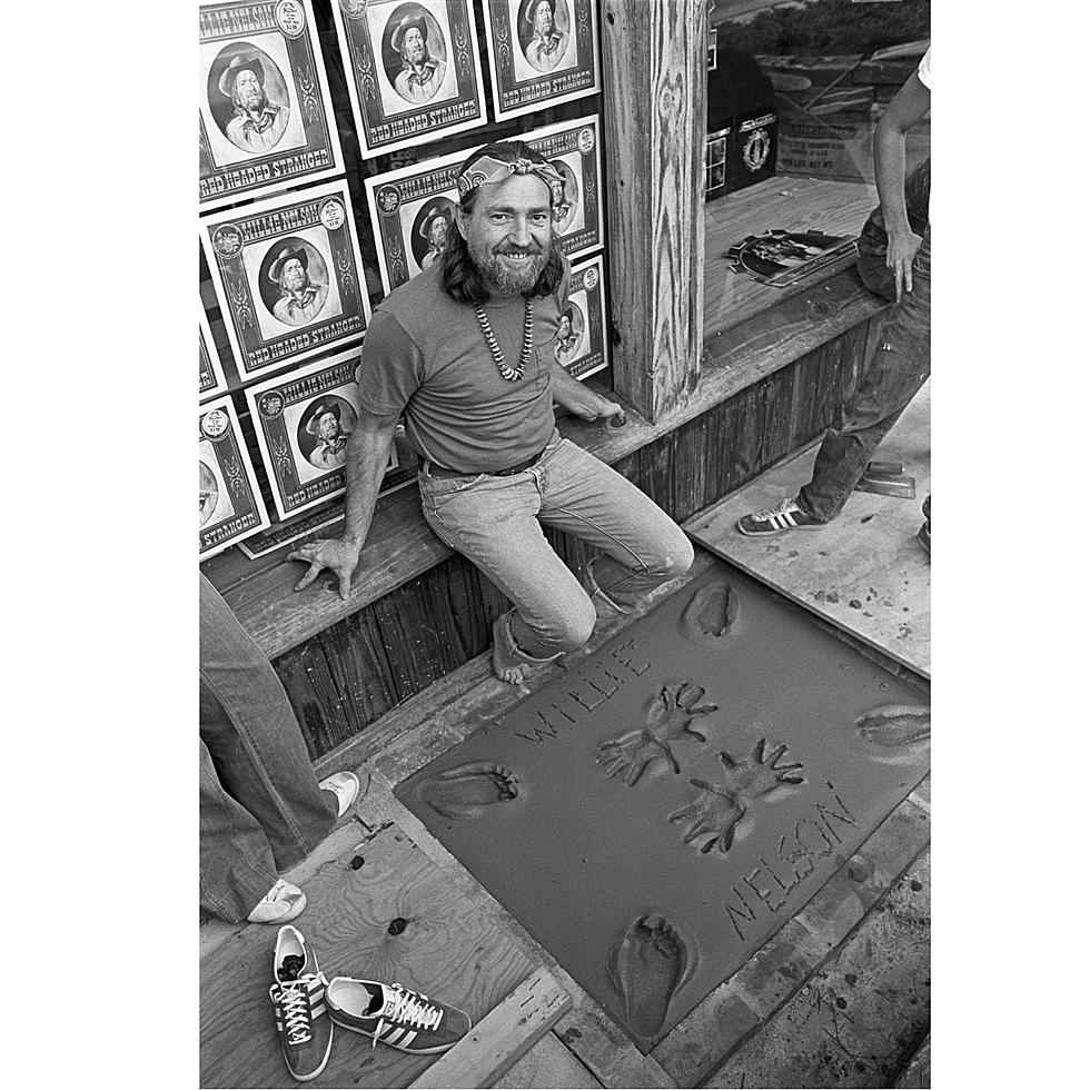 Willie Nelson at Peaches Records in Atlanta